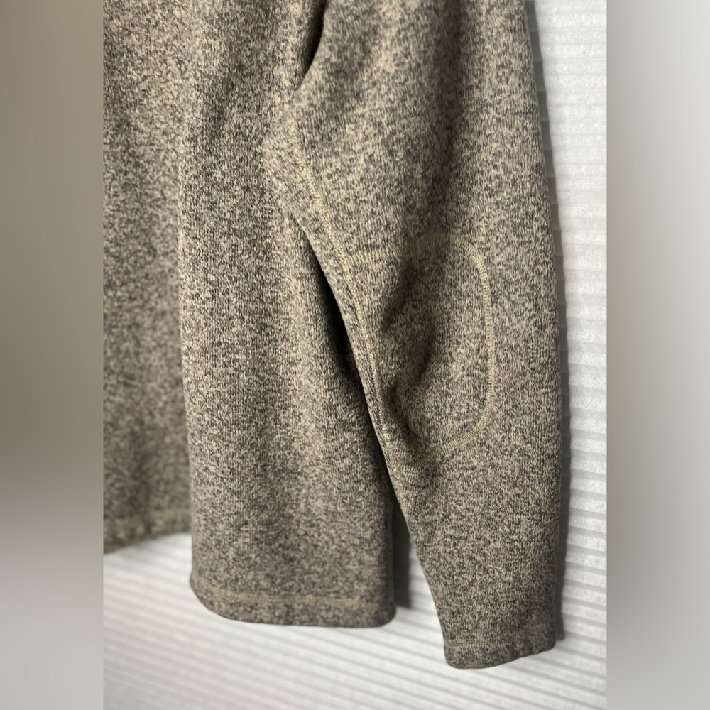 The North Face Mens Full Zip Knit Fleece Jacket Tan Mens Size XL - Picture 6 of 8